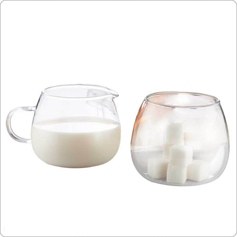 2x 270ml Milk Pot & Sugar Pot