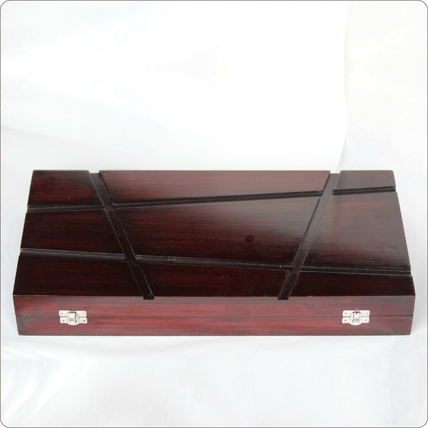 Wooden Storage Box with Lock