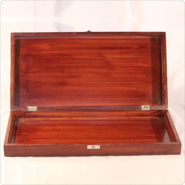 Wooden Storage Box with Lock