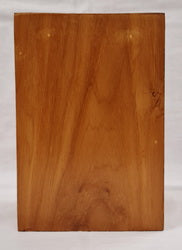 Handmade Teak Wood Candle Holder (10.5cm x 10.5cm x 15cm)